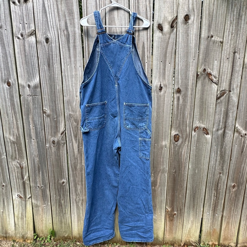 Carhartt Men's Blue Denim Overalls - Picture 8 of 10